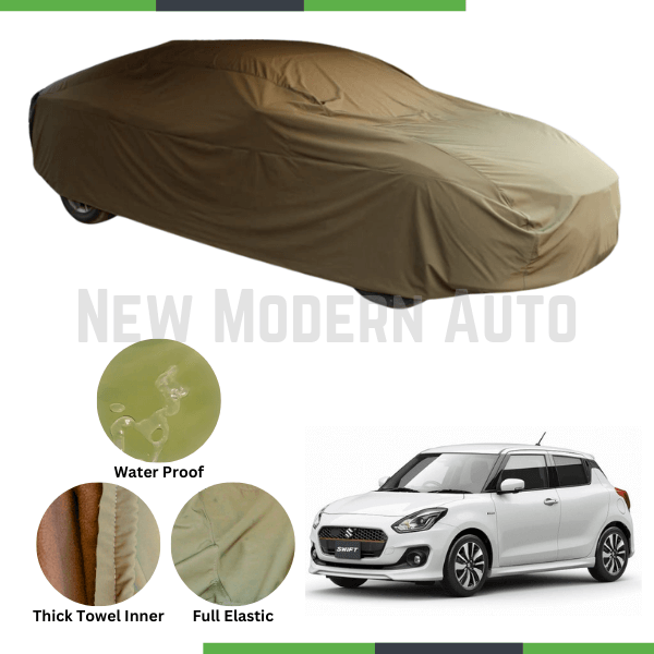 Suzuki New Swift Microfiber Anti Scratch & Anti Swirls Water Resistant Top Cover