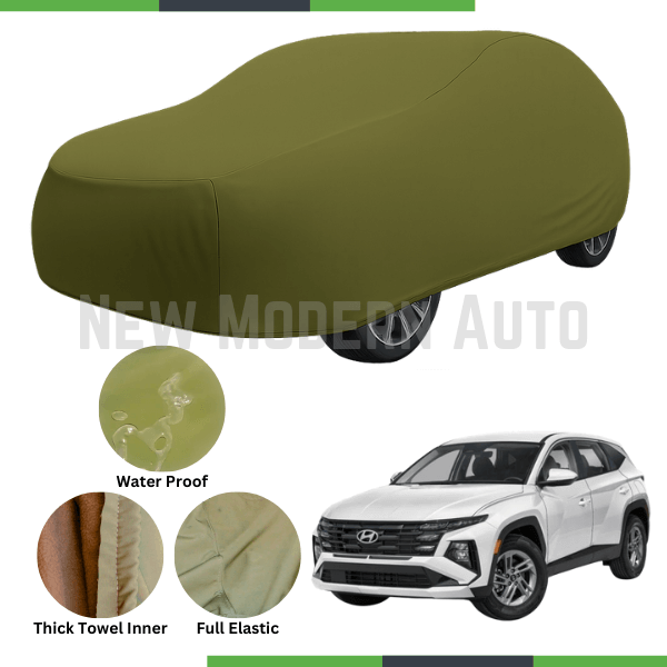 Hyundai Tucson Microfiber Anti Scratch & Anti Swirls Water Resistant Top Cover | Model 2025
