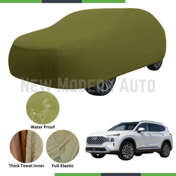 Hyundai Santa Fe Microfiber Anti Scratch & Anti Swirls Water Resistant Top Cover