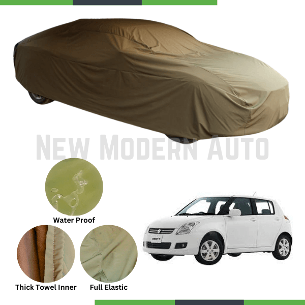Suzuki Old Swift Microfiber Anti Scratch & Anti Swirls Water Resistant Top Cover