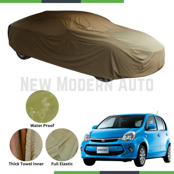 Toyota Passo Microfiber Anti Scratch & Anti Swirls Water Resistant Top Cover