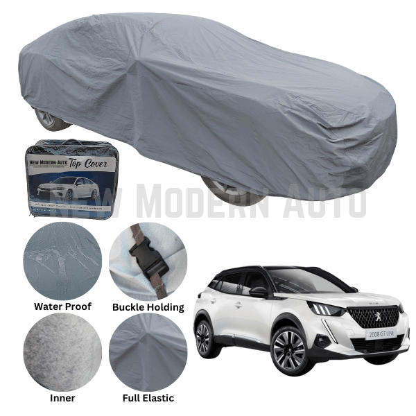 Peugeot 2008 Anti Scratch Water Resistant PVC Cotton Top Cover