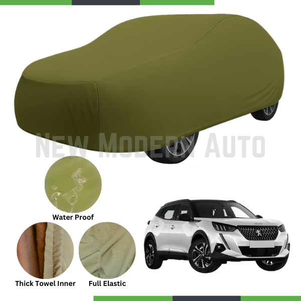 Peugoat 2008 Microfiber Anti Scratch & Anti Swirls Water Resistant Top Cover