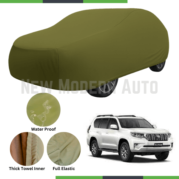 Toyota Prado Land Cruiser Microfiber Anti Scratch & Anti Swirls Water Resistant Top Cover