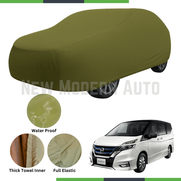 Nissan Serena Microfiber Anti Scratch & Anti Swirls Water Resistant Top Cover