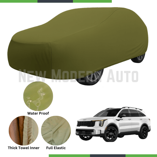 KIA Sorento Microfiber Anti Scratch & Anti Swirls Water Resistant Top Cover | Model 2025