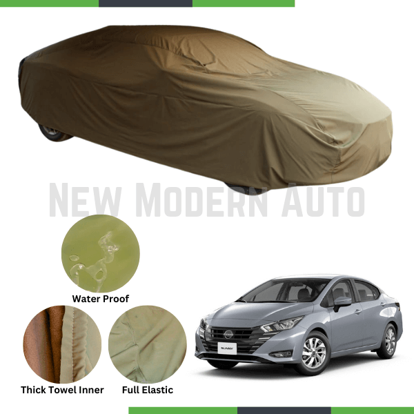 Nissan Sunny Microfiber Anti Scratch & Anti Swirls Water Resistant Top Cover