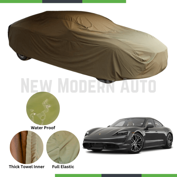 Porsche Taycan Microfiber Anti Scratch & Anti Swirls Water Resistant Top Cover