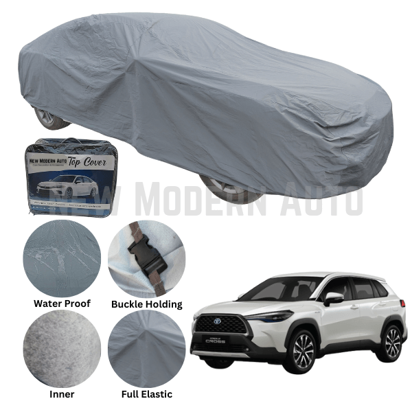 Toyota Corolla Cross Anti Scratch Water Resistant PVC Cotton Top Cover