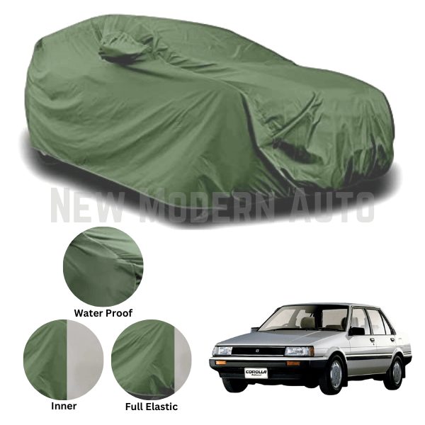 Toyota Corolla Anti Scratch Water Resistant Neoprene Top Cover | Model 1986