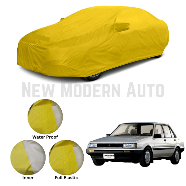 Toyota Corolla Anti Scratch Water Resistant Nylon Top Cover - Model 1986