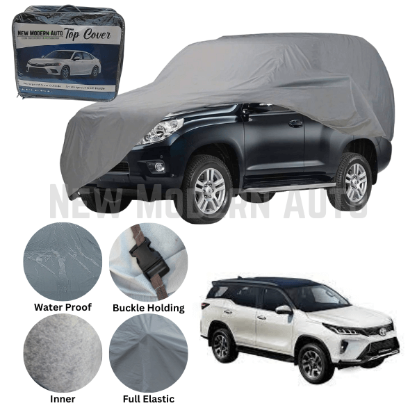 Toyota Fortuner Anti Scratch Water Resistant PVC Cotton Top Cover