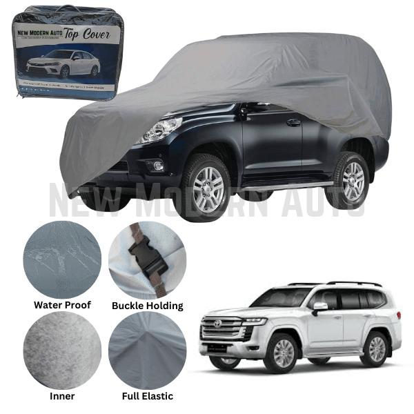 Toyota Land Cruiser Anti Scratch Water Resistant PVC Cotton Top Cover
