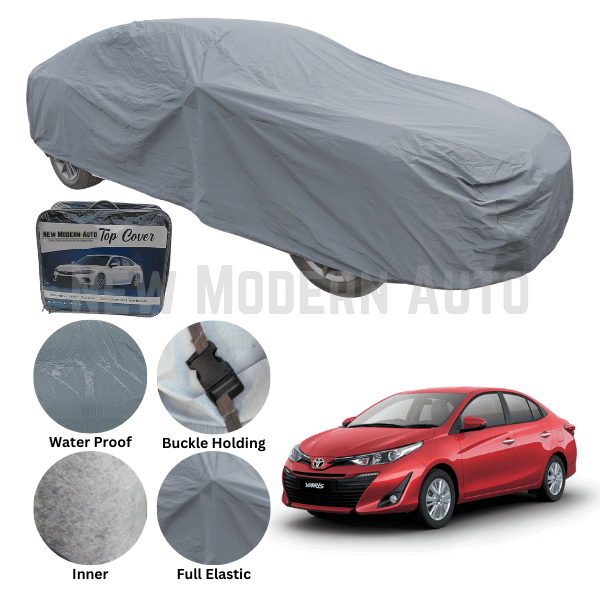Toyota Yaris Anti Scratch Water Resistant PVC Cotton Top Cover