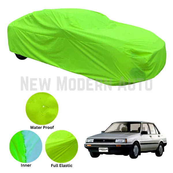 Toyota Corolla Anti Scratch Water Resistant Neoprene Top Cover | Model 1986