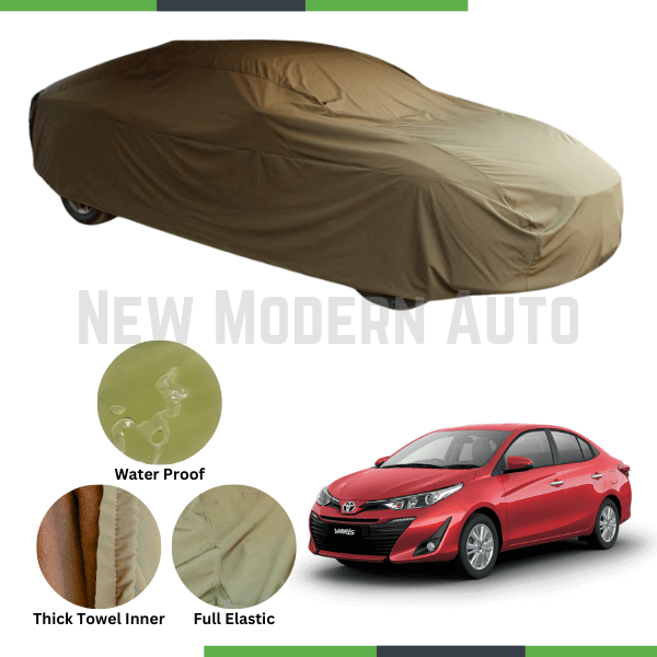 Toyota Yaris Microfiber Anti Scratch & Anti Swirls Water Resistant Top Cover
