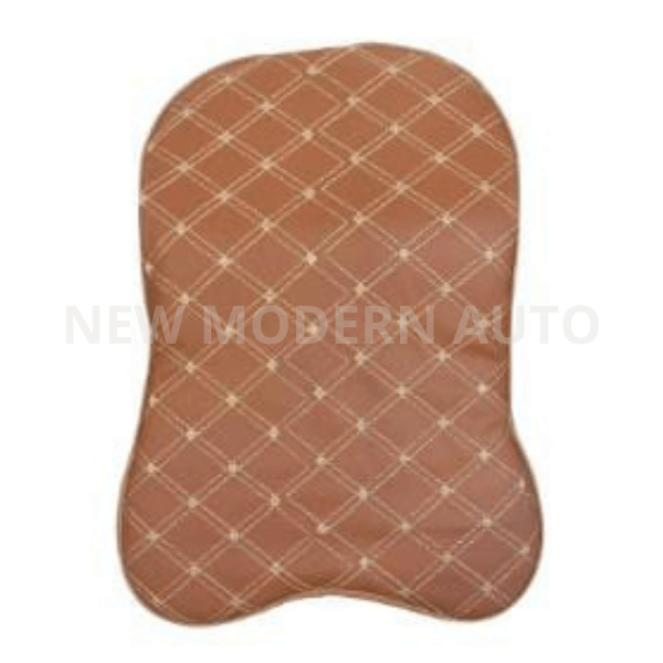 Universal Imported Leather Neck Rest Head Rest Cushion | Brown