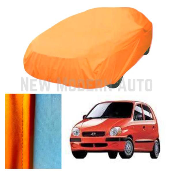 Hyundai Santro Anti Scratch Water Resistant Micro Fleece Top Cover