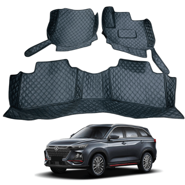 Changan Oshan X7 7D Floor Mats 3 Pcs Oshan X7 Best Floor Mats New