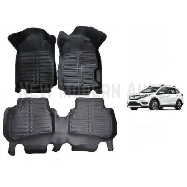 Honda BRV 5D Floor Mats | 4 Pcs | BRV Best Floor Mats | BRV 5D Floor