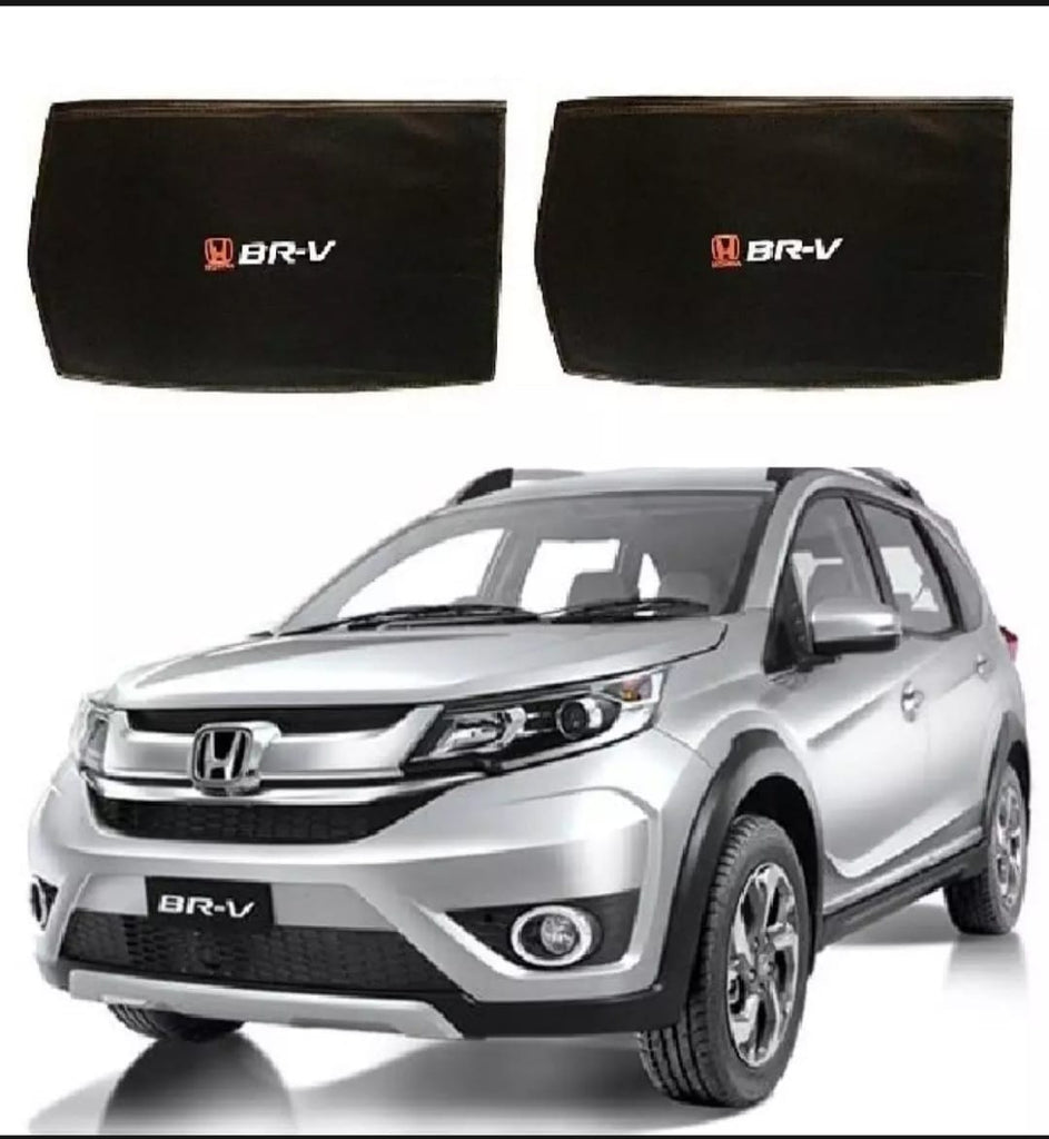 Honda BRV Sun Shades With Logo - 4 Pcs