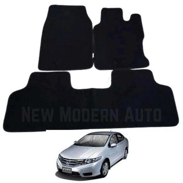 Honda City Carpet Floor Mats | 3 Pcs | Model 2021-2022 | City Floor Mats