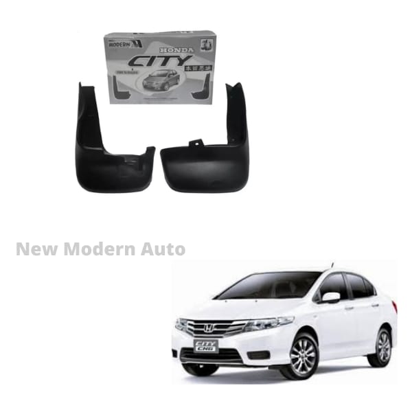 Honda City Mud Flaps 4 Pieces | Model 2009 - 2022 | Car Mudguard | Fender Mud Flaps | Splash Guards