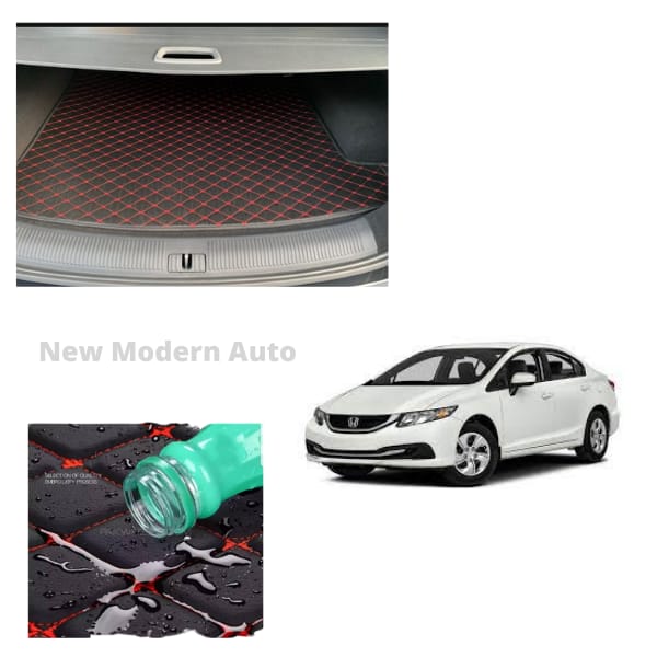 Honda Civic 7D Trunk Mat | Model 2013 - 2016