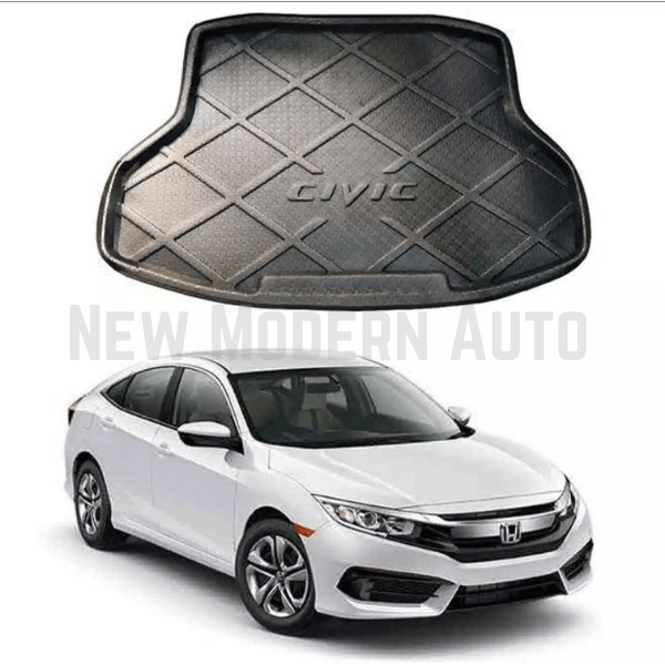 Honda Civic PVC Trunk Mat - Model 2017-2022