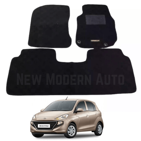 Hyundai Santro Carpet Floor Mats | 3 Pcs | Santro Floor Mats