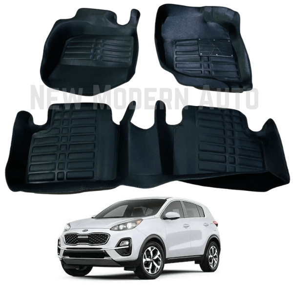 KIA Sportage 5D Floor Mats | 3 Pcs | Sportage Best Floor Mats | Sportage 5D Floor
