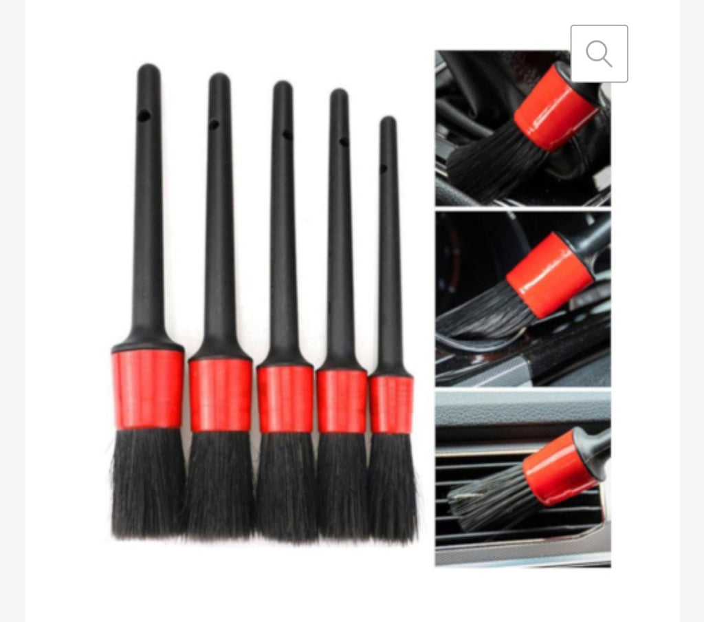 Car Detailing Interior Exterior Cleaning Brush – 5Pcs/set