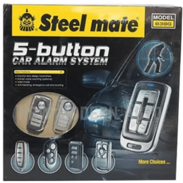 Steelmate 5 Button Car Alarm System | Car Security System