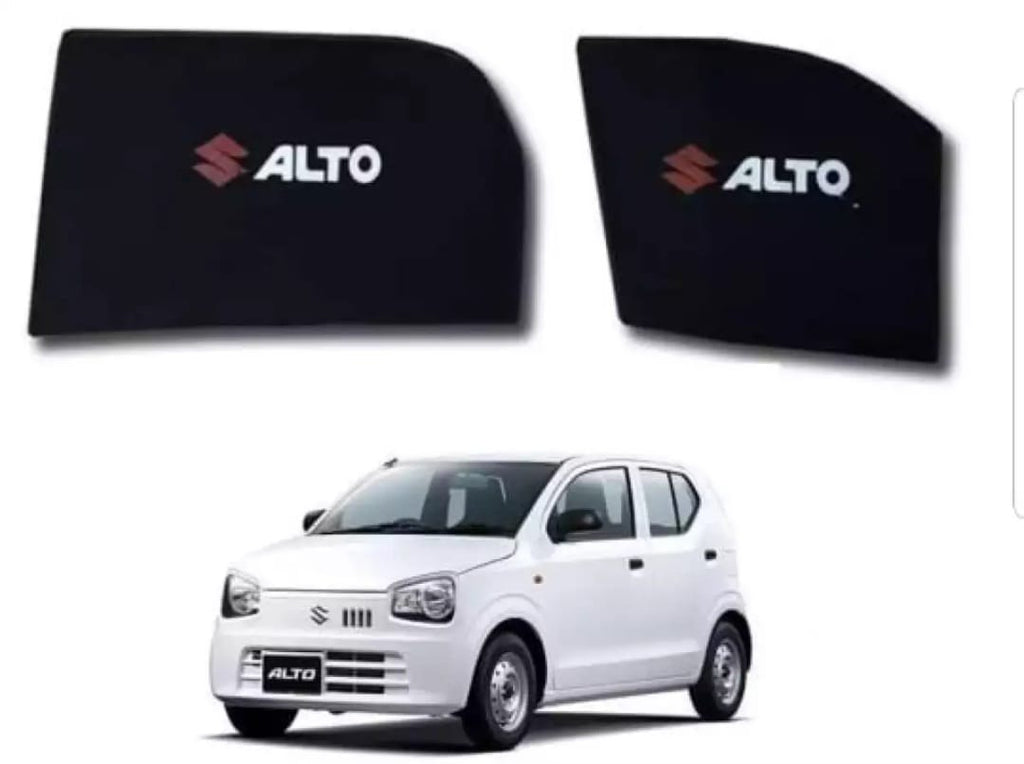 Suzuki Alto Sun Shades With Logo - 4 Pcs | Model 2018 - 2022