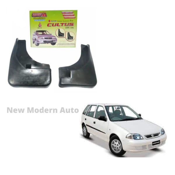 Suzuki Cultus Mud Flaps 4 Pieces | Model 2003 - 2016 | Car Mudguard | Fender Mud Flaps | Splash Guards