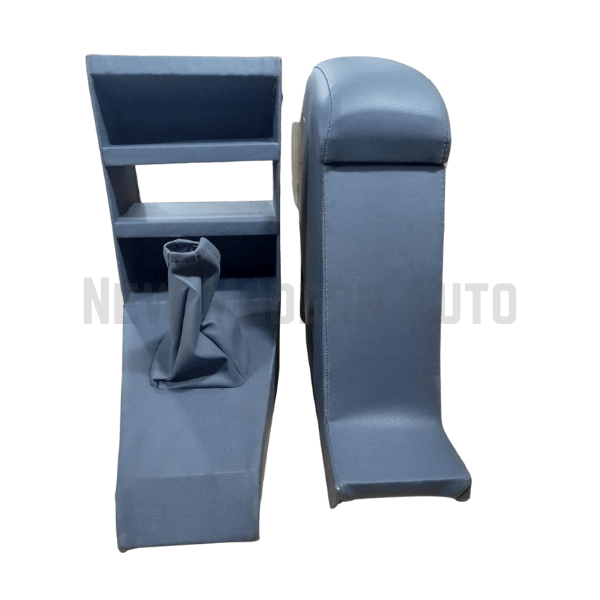 Suzuki Mehran Gray Console Box and Arm Rest Set With Universal Fitting