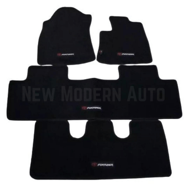 Toyota Fortuner Carpet Floor Mats | 4 Pcs | Fortuner Floor Mats