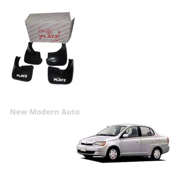 Toyota Platz Mud Flaps 4 Pieces | Car Mudguard | Fender Mud Flaps | Splash Guards