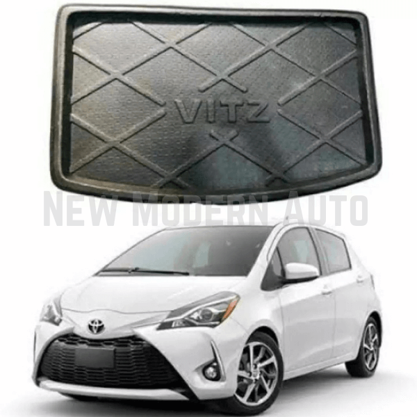 Toyota Vitz PVC Trunk Mat - Model 2014-2020