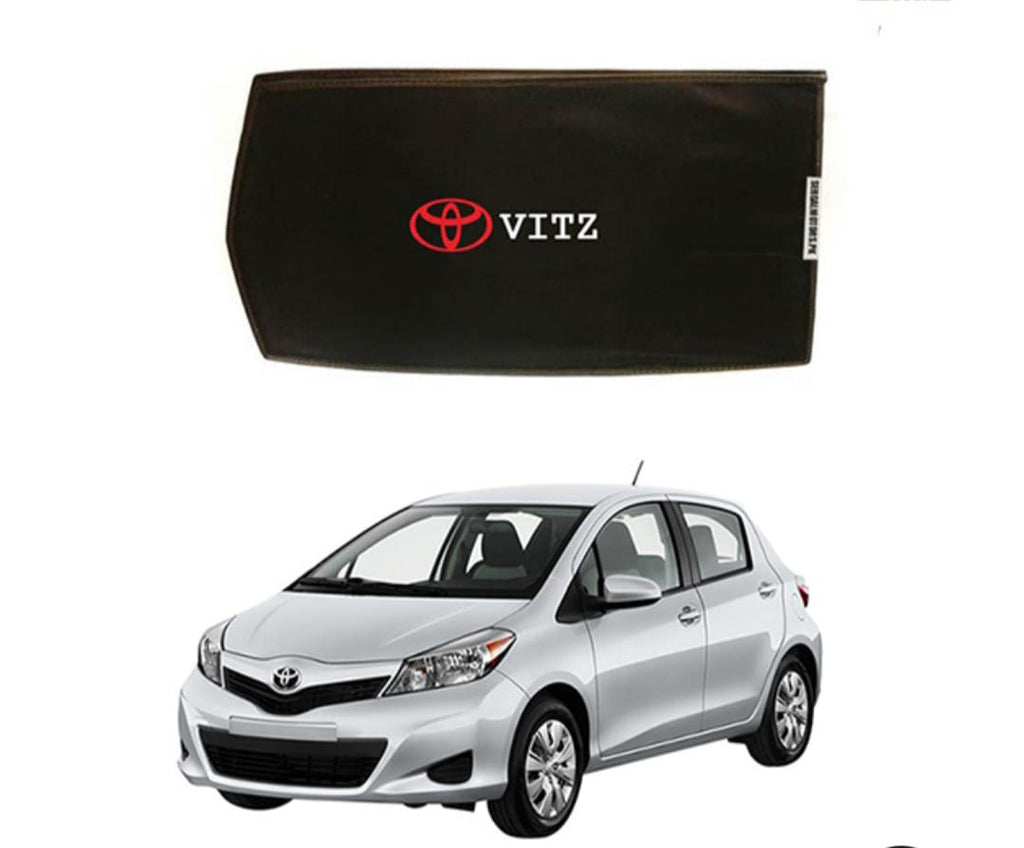Toyota Vitz Sun Shades With Logo - 4 Pcs
