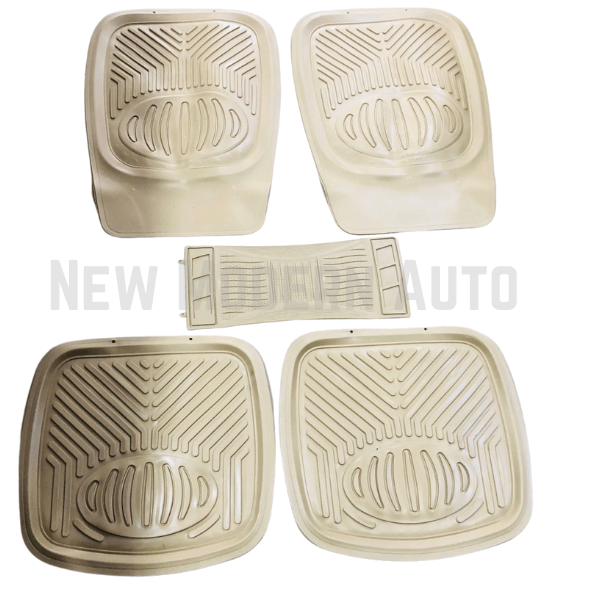 Universal PVC Floor Mats | Beige Color