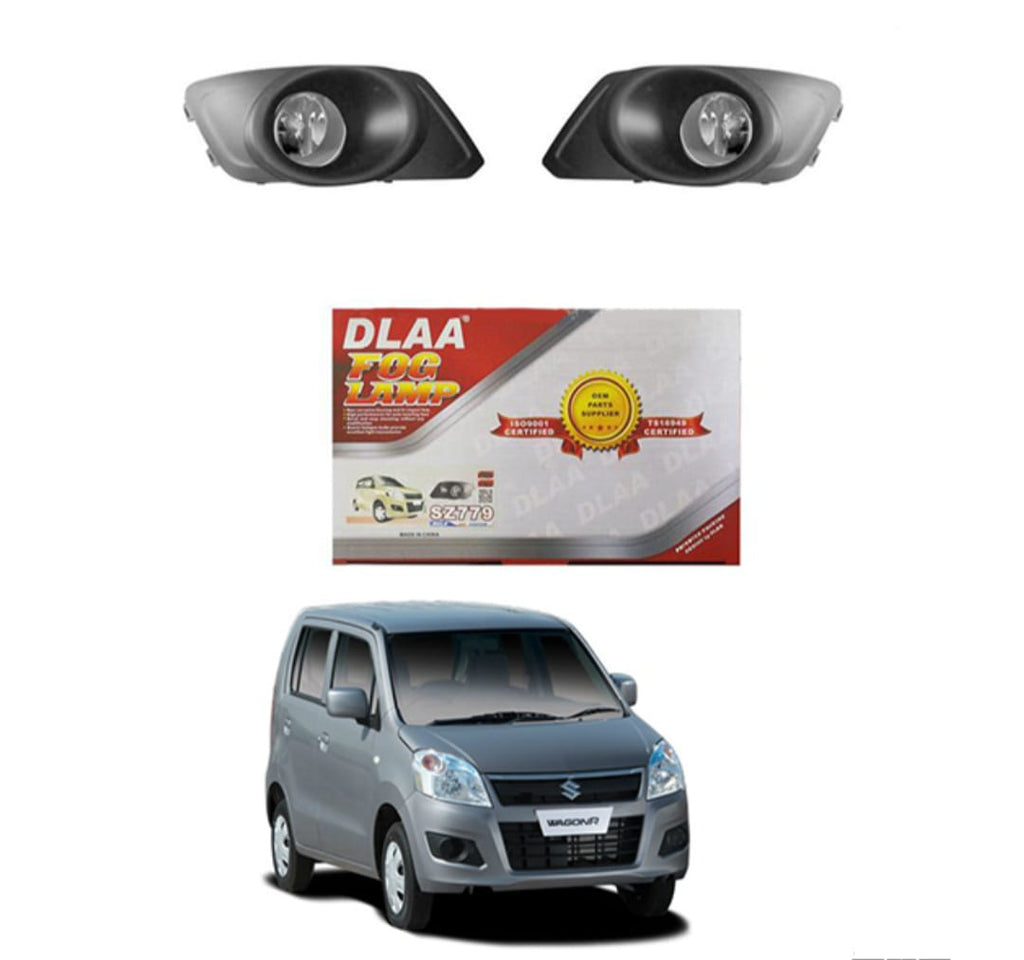 Suzuki WagonR DLAA Fog Lamps Bumper Lights with Trim Cover | WagonR Fog Lights