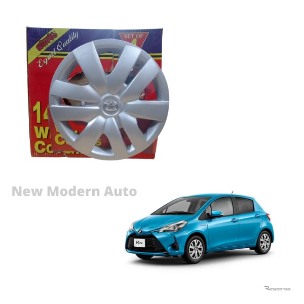 Toyota Vitz 14 inch Wheel Cover | Model 2017 - 2022 | Tire Wheel Cover | Wheel Center Cover | Wheel Decoration Item