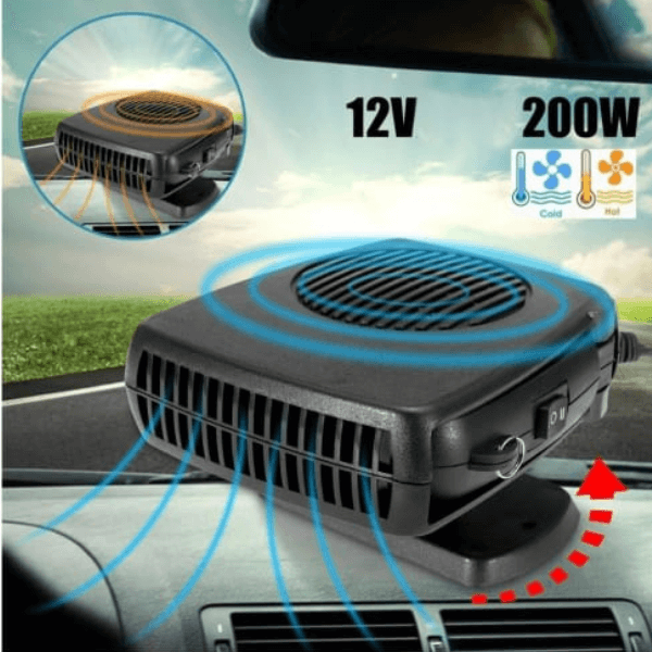 Portable Car Heater With Fan 200W 12V