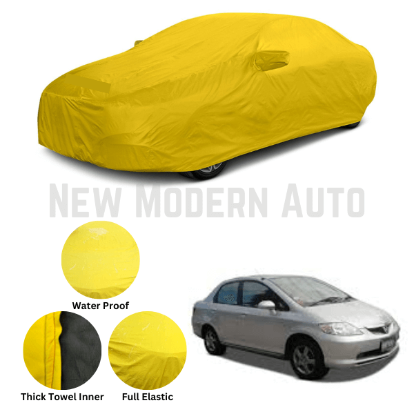 Honda City Microfiber Anti Scratch & Anti Swirls Water Resistant Top Cover | Model 2003 - 2008