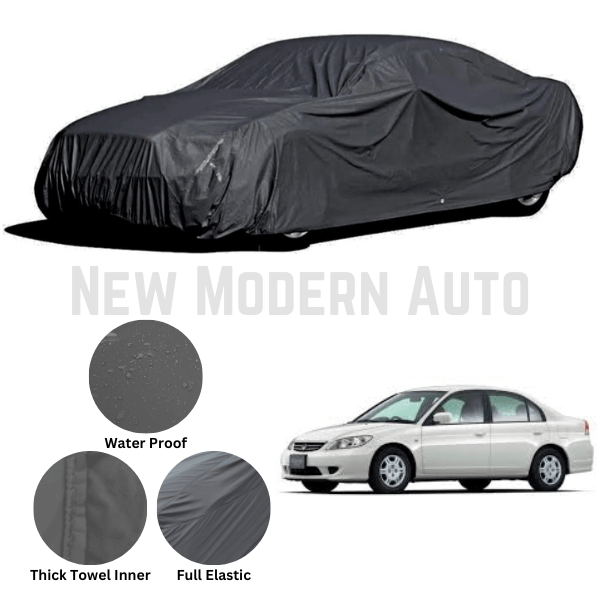 Honda Civic Microfiber Anti Scratch & Anti Swirls Water Resistant Top Cover | Model 2002 - 2006