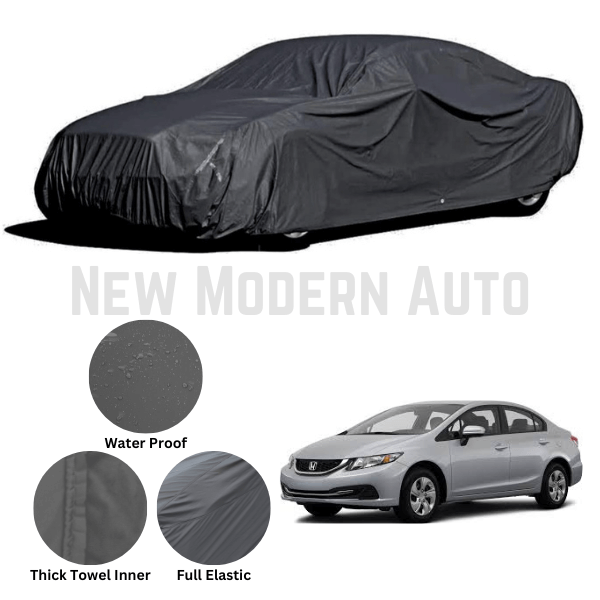 Honda Civic Microfiber Anti Scratch & Anti Swirls Water Resistant Top Cover | Model 2013 - 2016