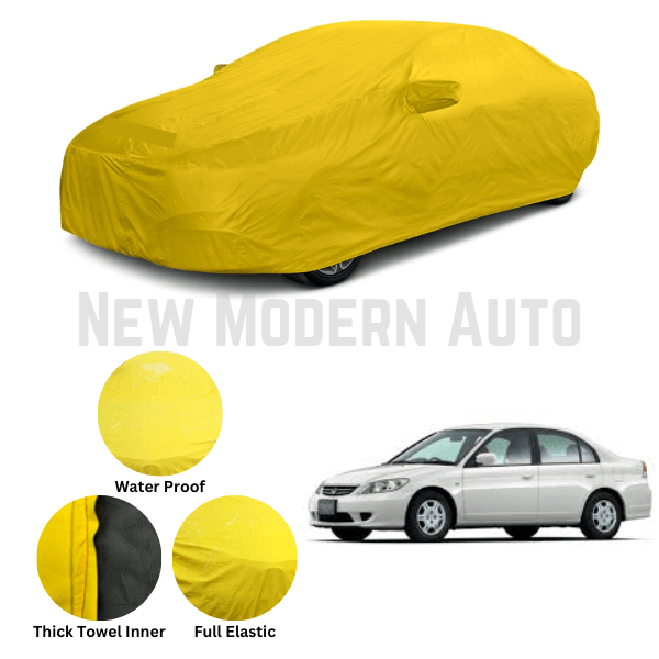 Honda Civic Microfiber Anti Scratch & Anti Swirls Water Resistant Top Cover | Model 2002 - 2006