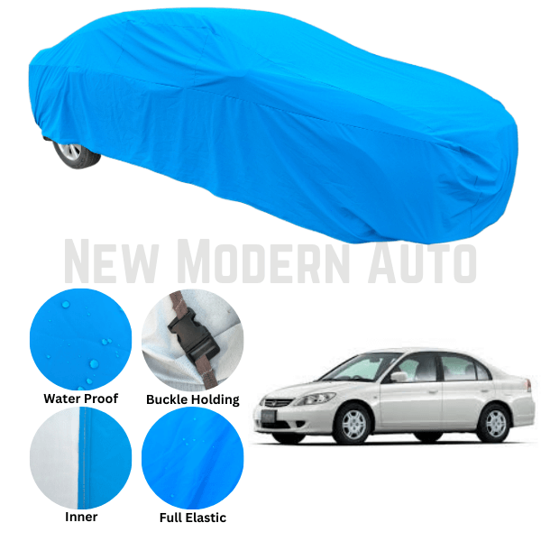 Honda Civic Anti Scratch Water Resistant Neoprene Top Cover | Model 2001 - 2006