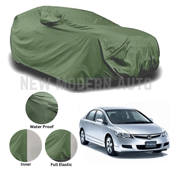 Honda Civic Anti Scratch Water Resistant Neoprene Top Cover | Model 2007 - 2012